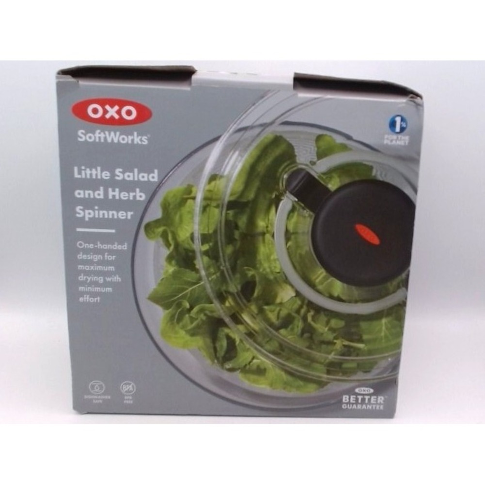 OXO - Little Salad  Fruit and Herb Spinner, 3 Quart, Clear, BRAND NEW IN BOX